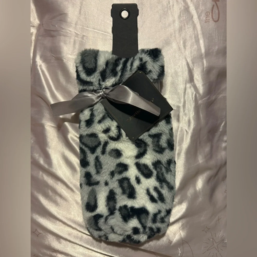Luxe Faux Fur Wine Bag